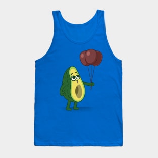 Avocado with balloons Tank Top